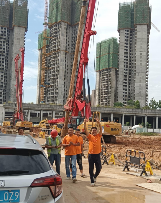 深铁璟城项目-松岗车辆段上盖物业项目东南白地桩基